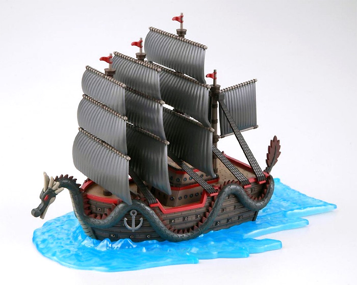 ドラゴンの船 プラモデル (バンダイ ワンピース 偉大なる船（グランドシップ）コレクション No.009) 商品画像_3