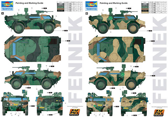 オランダ フェネック 軽装甲偵察車 プラモデル (トランペッター 1/35 AFVシリーズ No.05533) 商品画像_1