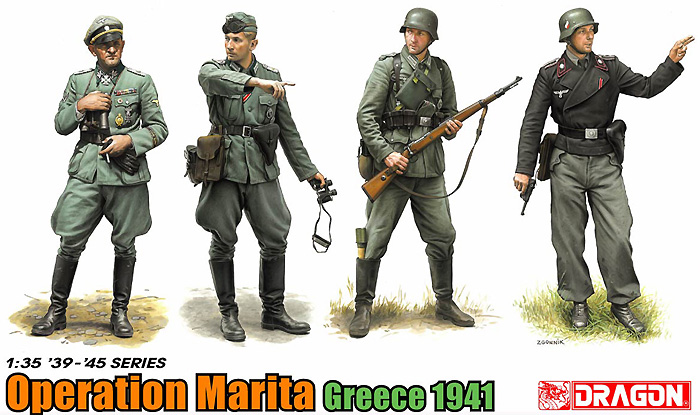 ドイツ マリータ作戦 ギリシャ 1941 プラモデル (ドラゴン 1/35 39-45 Series No.6783) 商品画像_3