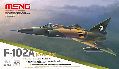 F-102A (ケースXX) プラモデル (MENG-MODEL ディモルフォドン シリーズ No.DS-005) 商品画像