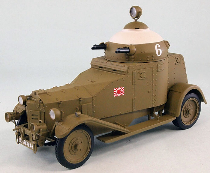 ヴィッカース・クロスレイ M25 装甲車 日本陸軍/海軍陸戦隊仕様 プラモデル (ピットロード 1/35 グランドアーマーシリーズ No.G032) 商品画像_2
