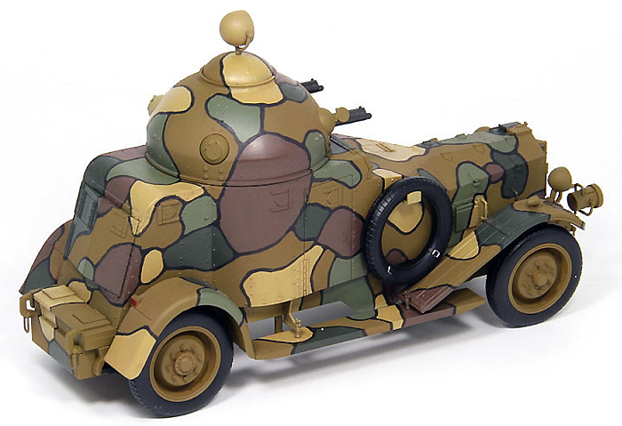 ヴィッカース・クロスレイ M25 装甲車 日本陸軍/海軍陸戦隊仕様 プラモデル (ピットロード 1/35 グランドアーマーシリーズ No.G032) 商品画像_3