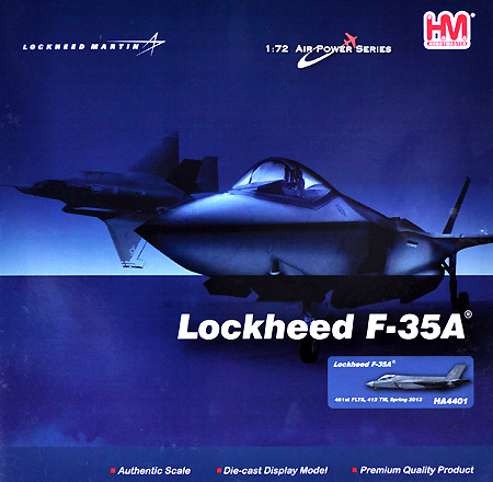 F-35A ライトニング 2 第461戦術戦闘試験飛行隊 完成品 (ホビーマスター 1/72 エアパワー シリーズ （ジェット） No.HA4401) 商品画像