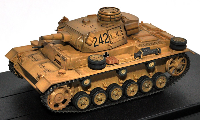 ドイツ 3号戦車 N型 ドイツアフリカ軍団 第501重戦車大隊 チュニジア 1943 完成品 (ドラゴン 1/72 ドラゴンアーマーシリーズ No.60603) 商品画像_2