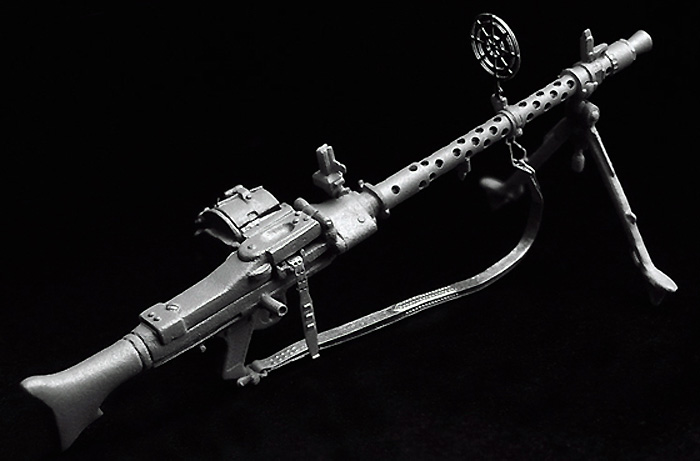 MG34 機関銃セット (多孔放熱ジャケット) レジン (1120 1/35 AFVアクセサリー No.Z-010) 商品画像_3