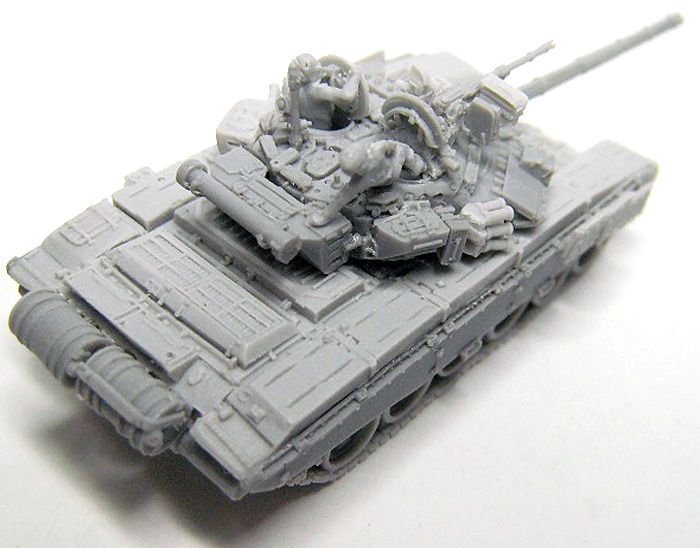 T-90 溶接砲塔型 レジン (マツオカステン 1/144 オリジナルレジンキャストキット （AFV） No.MTUAFV-061) 商品画像_3