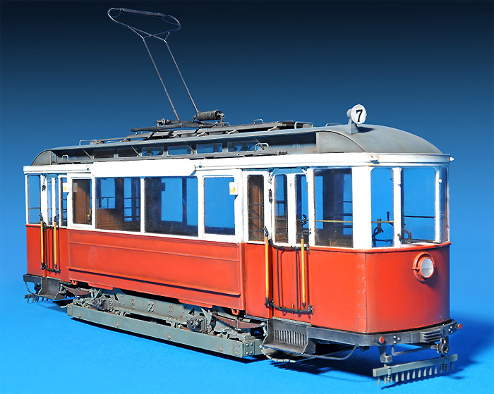 ヨーロッパ 路面電車 プラモデル (ミニアート ミニチュアシリーズ No.38001) 商品画像_2