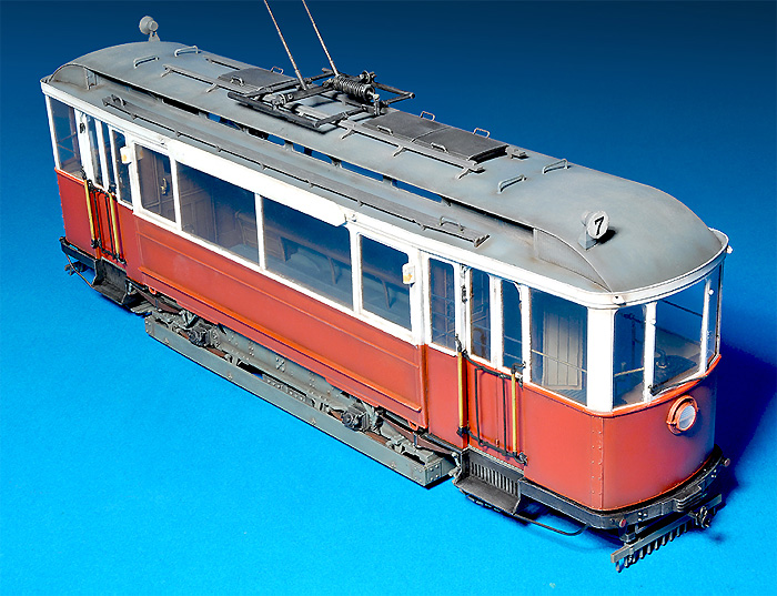 ヨーロッパ 路面電車 プラモデル (ミニアート ミニチュアシリーズ No.38001) 商品画像_3