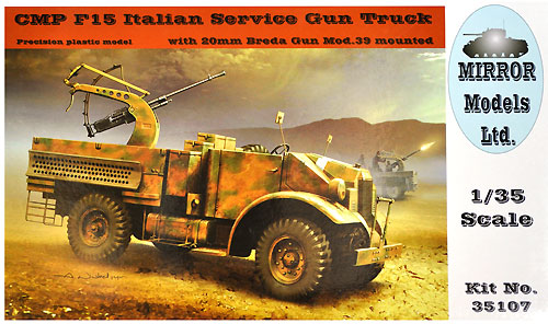 CMP F15 フォード トラック イタリア軍捕獲仕様 プラモデル (ミラーモデルズ 1/35 AFVモデル No.35107) 商品画像