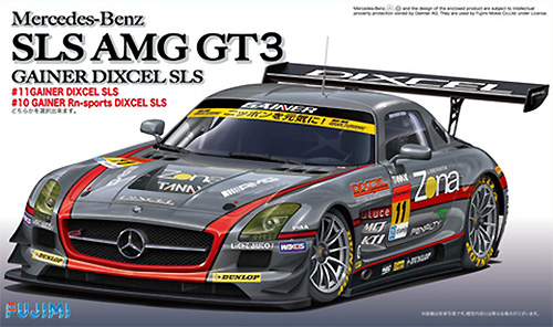 メルセデス ベンツ SLS AMG GT3 Gainer Dixcel SLS プラモデル (フジミ 1/24 リアルスポーツカー シリーズ No.旧092) 商品画像