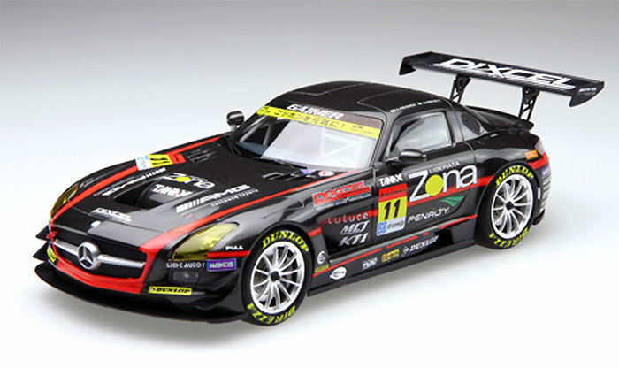 メルセデス ベンツ SLS AMG GT3 Gainer Dixcel SLS プラモデル (フジミ 1/24 リアルスポーツカー シリーズ No.旧092) 商品画像_3