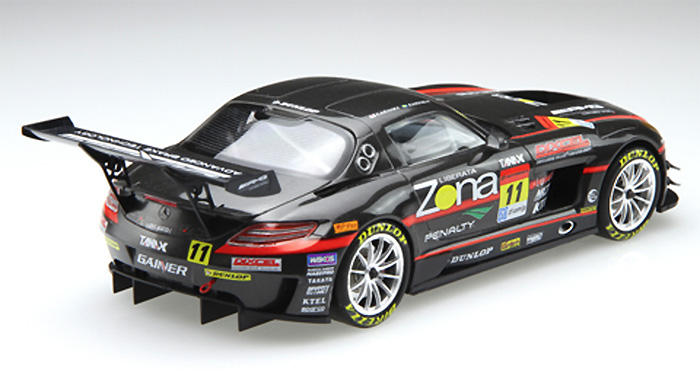 メルセデス ベンツ SLS AMG GT3 Gainer Dixcel SLS プラモデル (フジミ 1/24 リアルスポーツカー シリーズ No.旧092) 商品画像_4