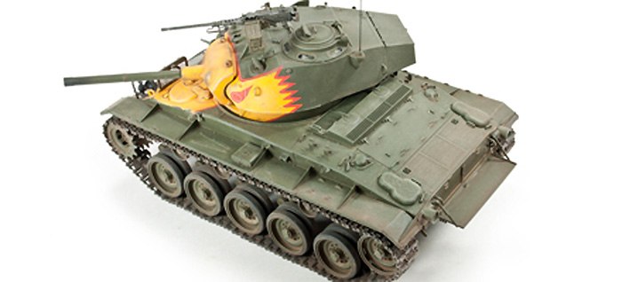 M24 チャーフィー 朝鮮戦争 プラモデル (AFV CLUB 1/35 AFV シリーズ No.AF35209) 商品画像_3