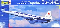 レベル 1/144 旅客機 ツポレフ Tu-144D