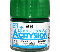 GSIクレオス 水性カラー アクリジョン デイトナグリーン (光沢) (N-26)