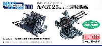 ファインモールド 1/700 ナノ・ドレッド シリーズ 九六式 25mm 三連装機銃