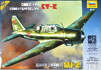 ズベズダ （Zvezda） 1/48 エアモデル スホーイ SU-2