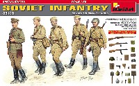 ミニアート 1/35 WW2 ミリタリーミニチュア ソビエト歩兵