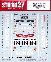 スタジオ27 ツーリングカー/GTカー オリジナルデカール メルセデスベンツ 190E AMG-TABAC/SONAX #12 DTM 1993