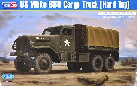 ホビーボス 1/35 ファイティングビークル シリーズ アメリカ ホワイト 6トン 6×6 カーゴトラック