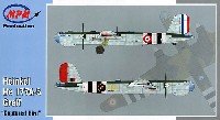 MPM 1/48 エアクラフト プラモデル ハインケル He177A-5 グライフ 英仏鹵獲マーキング