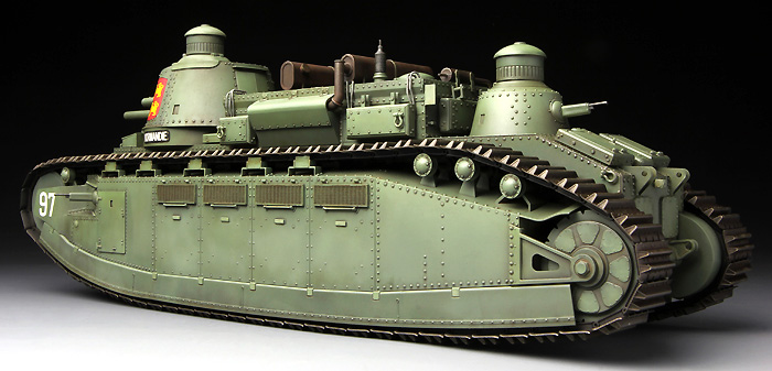 フランス 2C 超重戦車 プラモデル (MENG-MODEL 1/35 ティラノサウルス シリーズ No.TS-009) 商品画像_3