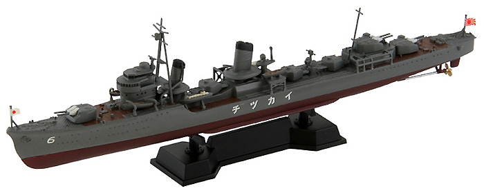 日本海軍 特(吹雪)型 駆逐艦 電 新装備セット付 プラモデル (ピットロード 1/700 スカイウェーブ W シリーズ No.SPW024) 商品画像_3