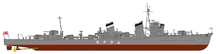 日本海軍 特(吹雪)型 駆逐艦 叢雲 新装備セット付 プラモデル (ピットロード 1/700 スカイウェーブ W シリーズ No.SPW025) 商品画像_1