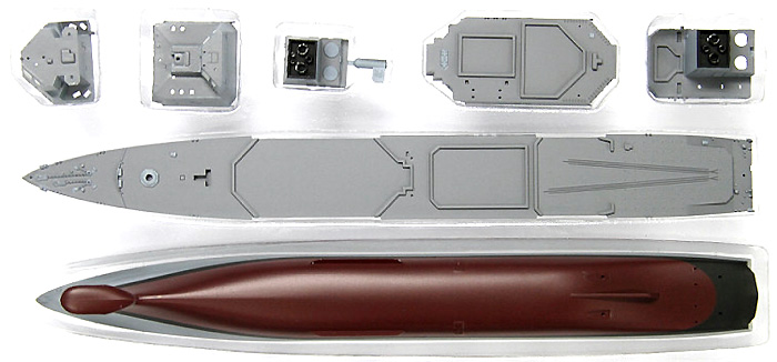 海上自衛隊 護衛艦 DD-115 あきづき プラモデル (ピットロード 1/700 塗装済み組み立てモデル （JP-×） No.JP-008) 商品画像_1