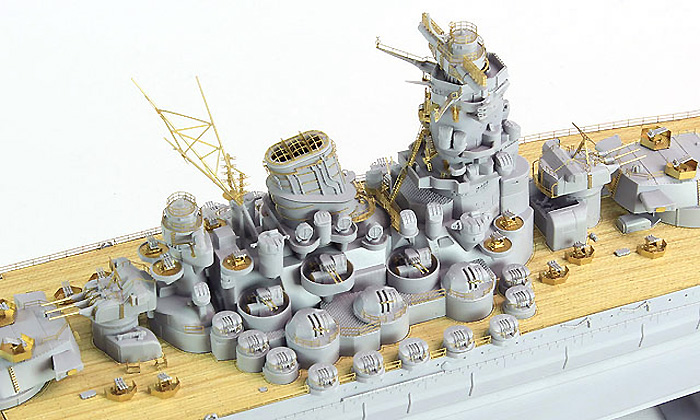 日本海軍 戦艦 大和用 ディテールアップパーツセット エッチング (ポントスモデル 1/450 ディテールアップセット No.45001F1) 商品画像_3