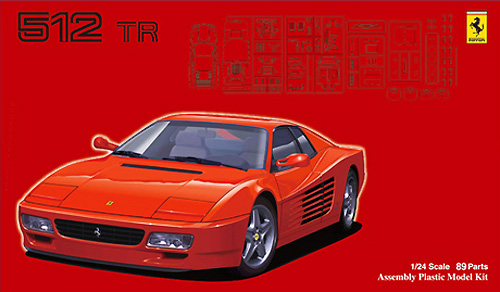フェラーリ 512TR プラモデル (フジミ 1/24 リアルスポーツカー シリーズ No.065) 商品画像