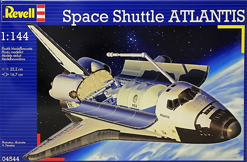 スペースシャトル アトランティス プラモデル (レベル スペースシップ No.04544) 商品画像