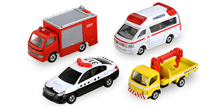 緊急車輌セット 5 ミニカー (タカラトミー トミカギフト （BOX） No.207026) 商品画像_3