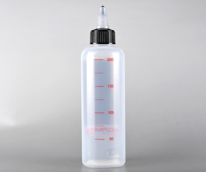 エアブラシ用 DPボトル改 (200ml) (1個入) 塗料瓶 (HIQパーツ 塗装用品 No.ADP200KAI) 商品画像_1