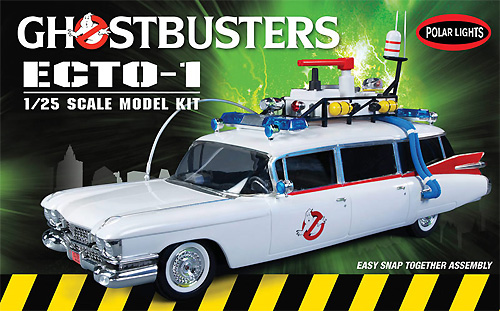 ゴーストバスターズ ECTO-１(エクトワン) スナップキット プラモデル (ポーラライツ プラスチックモデルキット No.POL914) 商品画像