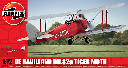 デハビラント DH.82a タイガーモス G-ACDD 2013 プラモデル (エアフィックス 1/72 ミリタリーエアクラフト No.A01024) 商品画像