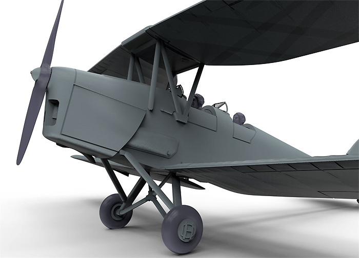 デハビラント DH.82a タイガーモス G-ACDD 2013 プラモデル (エアフィックス 1/72 ミリタリーエアクラフト No.A01024) 商品画像_2