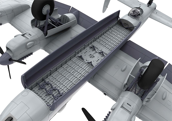 アブロランカスター B.1(F.E.)/B.3 プラモデル (エアフィックス 1/72 ミリタリーエアクラフト No.A08013) 商品画像_3