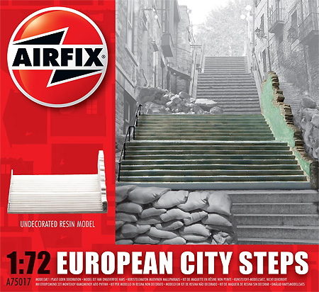 ヨーロッパの街の階段 レジン (エアフィックス 1/72 AFV No.A75017) 商品画像