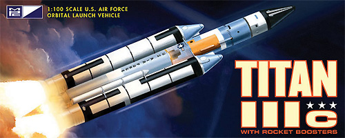 タイタン 3C ロケット プラモデル (MPC プラスチックモデルキット No.MPC790/06) 商品画像