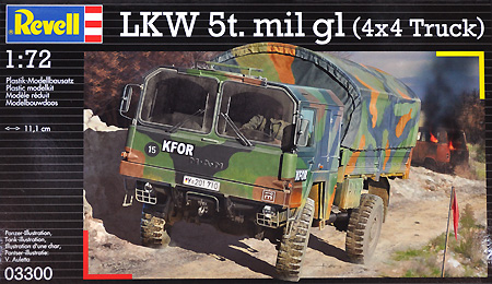 LKW 5t トラック プラモデル (レベル 1/72 ミリタリー No.03300) 商品画像