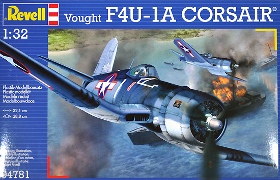 F4U-1A コルセア プラモデル (レベル 1/32 Aircraft No.04781) 商品画像