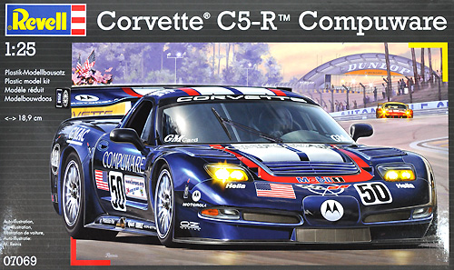 コルベット C-5R Compuware プラモデル (レベル カーモデル No.07069) 商品画像