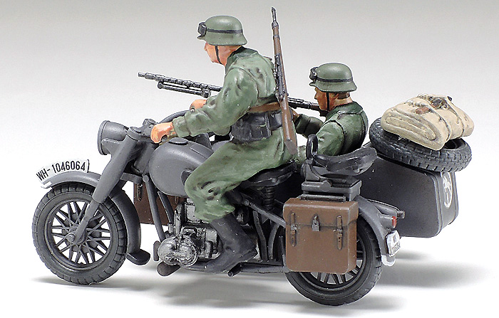 ドイツ 軍用サイドカー プラモデル (タミヤ 1/48 ミリタリーミニチュアシリーズ No.078) 商品画像_3