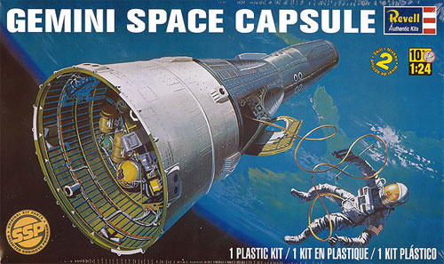 ジェミニ 宇宙船 (SSP) プラモデル (レベル スペースシップ No.01836) 商品画像