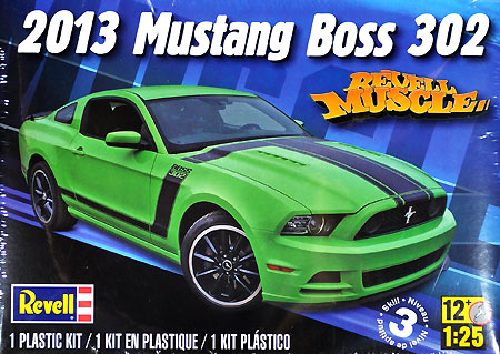 2013 マスタング BOSS 302 プラモデル (レベル カーモデル No.85-4187) 商品画像