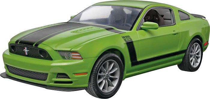 2013 マスタング BOSS 302 プラモデル (レベル カーモデル No.85-4187) 商品画像_3