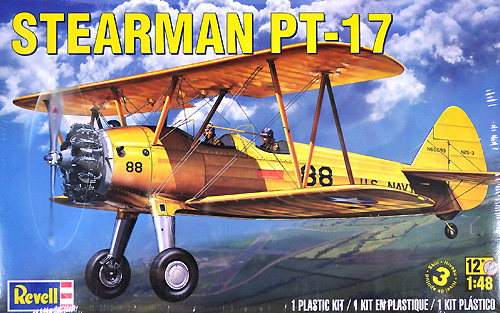 ステアマン PT-17 プラモデル (レベル 1/48 飛行機モデル No.85-5264) 商品画像
