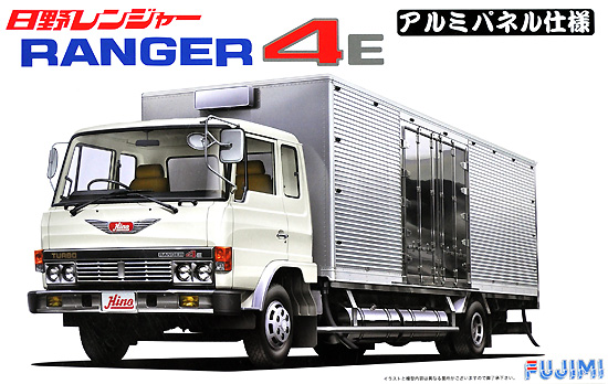 日野 レンジャー 4E アルミパネル仕様 プラモデル (フジミ はたらくトラック No.005) 商品画像