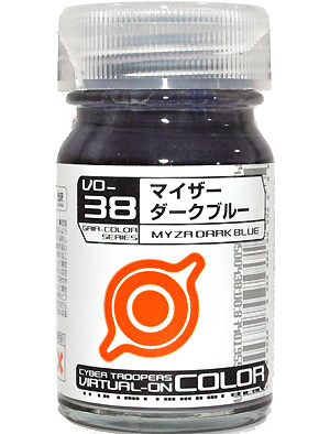 マイザーダークブルー (VO-38) 塗料 (ガイアノーツ 電脳戦機バーチャロンカラー No.VO-038) 商品画像